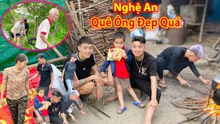 Việt Anh Cùng Anh Em Team Hoàng Em Vào Nghệ An Quậy Nát Gia Đình Ông Bà Ngoại Khi Đặt Chân Tới [upl. by Katlin]