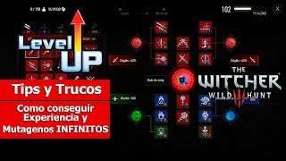 The Witcher III Wild Hunt  Tips y Trucos  Como conseguir Experiencia y Mutagenos Infinitos” [upl. by Norag]