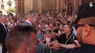 S M Rey Felipe VI en Almudaina Mallorca 2024 [upl. by Powder]