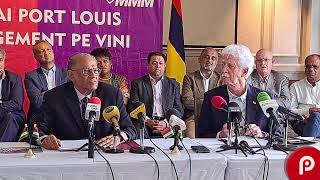 EN DIRECT  La conférence de presse de lalliance PTrMMMND [upl. by Lad]