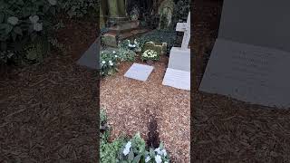 George Michaels grave highgate cemetery [upl. by Crary]