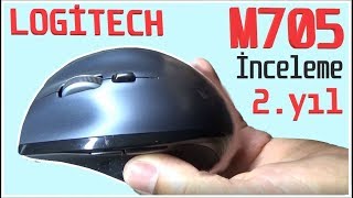 Logitech M705 Wireless Uzun Kullanım ve incelemesi Konforlu Mouse Oyun test 2 yıl sonra [upl. by Wellesley]