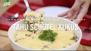 Resep Royco  Tahu Schotel [upl. by Aronid]