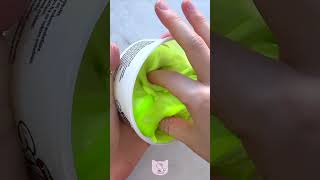 Storebought Slime ASMR ☁️ PlayDoh Slime Cloud for 5 [upl. by Anwadal]