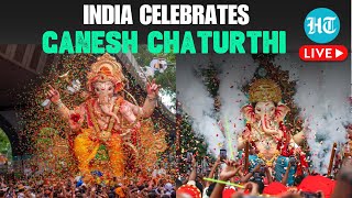 Ganesh Chaturthi LIVE  Aarti And Prayers At Lalbaugcha In Mumbai [upl. by Krantz447]