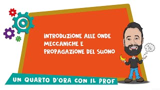 INTRODUZIONE ALLE ONDE MECCANICHE  suono e onde elastiche tipologie di onde esempi e animazioni [upl. by Grier]