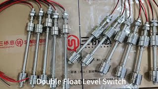 Sanqiaohui  Manufacturer Double Float Level Switch [upl. by Lytsirk]