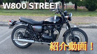 W800STREET紹介です！ [upl. by Lemmor921]