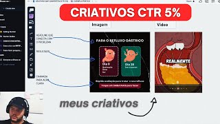 Como fazer CRIATIVOS que CONVERTEM  COMPROVADO [upl. by Llehcram406]