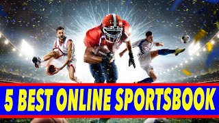 Best Online Sportsbook ⛹🏻‍♂️Top 5 Online Sportsbooks in 2023 🥊 [upl. by Lyndell]