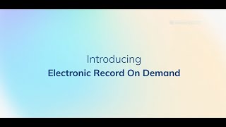 Electronic Record On Demand Secure and Rapid Record Retrieval Powered by Inovalon ONE® [upl. by Holmun84]