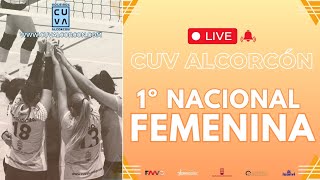 CUV ALCORCOÓN  KORPUS CLINIC COSLADA PRIMERA NACIONAL FEMENINO [upl. by Nulubez]