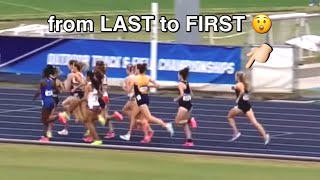 Katelyn Tuohy wins Womens 1500m Quaterfinals H2  NCAA EAST Preliminary  Regional 2023 [upl. by Ronni]