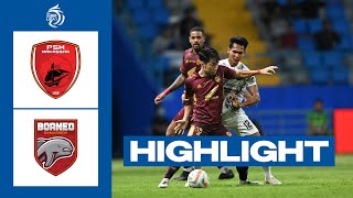 Highlight  PSM Makassar vs Borneo FC Samarinda  Pekan 30 [upl. by Allwein]