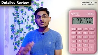 Bambalio 8 Digits BL150 calculator REVIEW 😕 Best calculator for students [upl. by Nedla771]