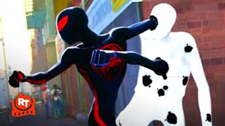 SpiderMan Across the SpiderVerse 2023  Miles vs The Spot Funny Fight Scene  Movieclips [upl. by Vita433]