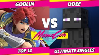 MomoCon 2022 Top 12  Goblin Roy Cloud Ike Vs DDee Steve SSBU Ultimate Tournament [upl. by Htebharas]