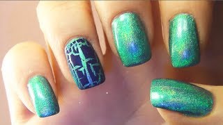 Trend quotCrackedquot Nagellack  Nails of the Day [upl. by Sulohcin641]