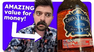 Chivas Regal 13  American Rye Casks Review WORTH THE EXTRA  Jeff Whisky Review 19 [upl. by Davis986]