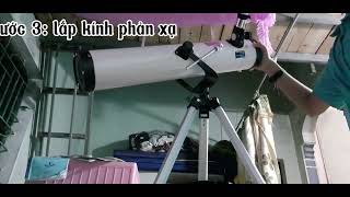 cách lắp kính thiên văn phoenix telescope f70076ankiet2011 [upl. by Thibaud]