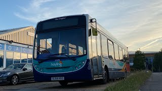 All The Revs 37279 Stagecoach South ADL E200 On Route 30 To Hayling Island [upl. by Schmidt]