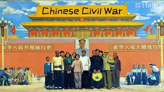 Chinese Civil War History Simplified Animated History  Mao Zedong vs Chiang KaiShek [upl. by Seyah]