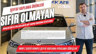 ŞEFFAF KAPLAMA SADECE SIFIR ARAÇLARA MI UYGULANABİLİR KULLANILMIŞ ARAÇLARDA UYGULAMA RİSKİ VARMI [upl. by Eleynad]