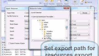 How to extract resources from SWF file [upl. by Macguiness788]