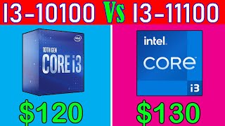 I310100 Vs I311100  12 Game benchmark in 4K [upl. by Ahseik862]