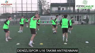 DENİZLİSPOR U16 TAKIMI ANTRENMANI 6 KASIM 2024 [upl. by Eupheemia]