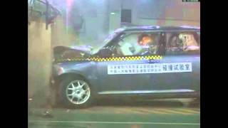 Crash Test Lifan 320  CNCAP 3 estrellaswmv [upl. by Etaner]