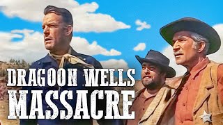 Dragoon Wells Massacre  Free Cowboy Film  Old West [upl. by Lucic144]