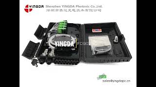 FDB0216G 16 Ports SC Fiber Optic Splitter Distribution Box [upl. by Ydnelg]