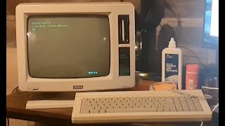 Amstrad PCW 8256 PT 2 Ram Upgrade [upl. by Adnir906]