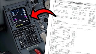 How to Import from SimBrief in the Aerosoft CRJ for Microsoft Flight Simulator Tutorial [upl. by Worthington880]