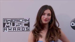 Rainey Qualley Red Carpet Fashion AMAs 2015 [upl. by Bibah946]