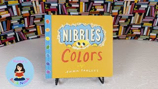 Kids Book Read Aloud Nibbles Colors by Emma Yarlett  Mamas Book Nook [upl. by Harpp12]