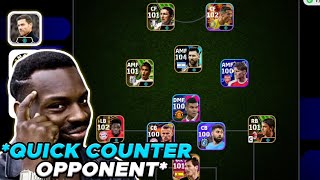 My CUSTOM FORMATION Vs 4132 Opponent  Dominating Gameplay  eFootball 2024 Mobile [upl. by Giorgia]