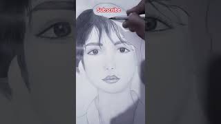 Draw a BTS boy jungkook drawing and pencil sketch art [upl. by Karlene398]