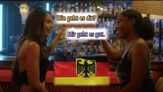 German Conversation Practice with Translations  Learn German [upl. by Shawna415]