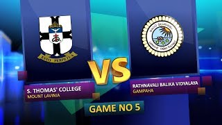 TV 1 Pentathlon  Season 2  EP 06  S Thomas College vs Rathnavali Balika Vidyalaya [upl. by Helbon522]