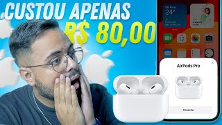 Vale a Pena Comprar o AIRPODS PRO da SHOPEE Review Completo [upl. by Leiram]