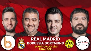 Real Madrid  Borussia Dortmund Maç Sonu  Bışar Özbey Ümit Özat Rasim Ozan ve Samet Süner [upl. by Ekez]