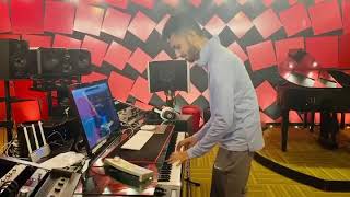 Darbar BGM  Anirudh Ravichander  Live at his Studio  Rajinikanth  AR Murugados [upl. by Shaddock]