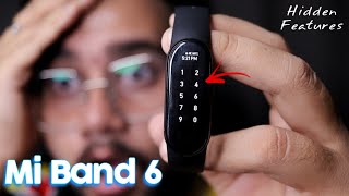 Best Mi Band 6 Tips amp Ticks and Hidden Features [upl. by Novert675]