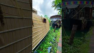 Backwater Houseboat Ride Kumarakom travel shorts boats kerala [upl. by Akerley]