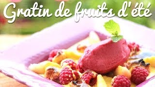 Gratin de fruits dété [upl. by Manno913]