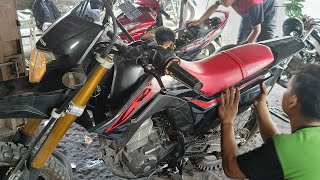 penyebab Honda crf stater hidup terus sampai mati total dan cara mengatasi otomotif crf150l [upl. by Ahsatak]