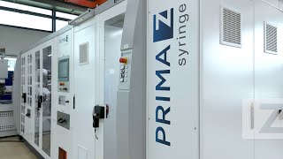 PRIMA Z syringe  fully automated  process steps [upl. by Demy63]