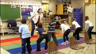 Action Words Part 1 Classroom Physical Activity Breaks [upl. by Haonam]